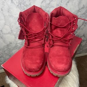 Red Timberland Boot (LIMITED EDITION)